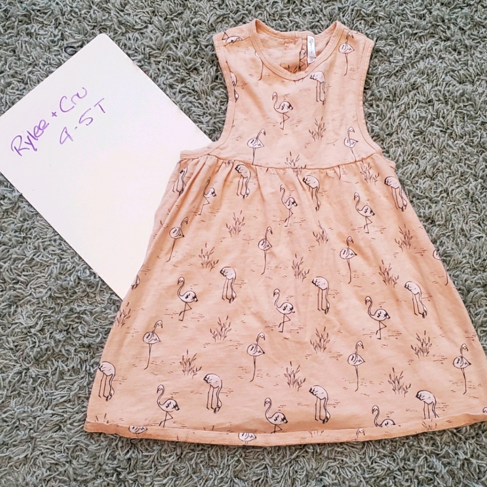 Rylee & Cru Layla Flamingo Tank Dress